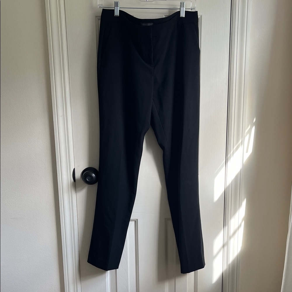 Vince Camuto Black Straight Leg Pants